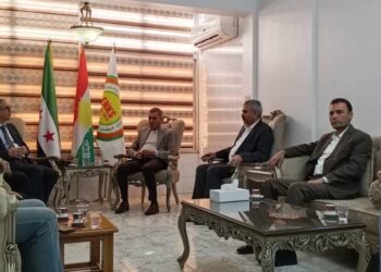 ŞAM:ŞANDEKE PARTIYA PÊŞVERÛ SERDANA OFÎSA XWECIHIYA ŞAMÊ YA BI SER “ENKS” VE KIR.