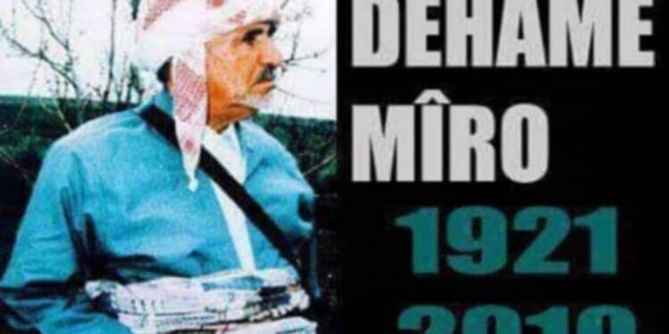 Salvegera 15emîn ser koçbarkirina Xebatkarê kurd ” Deham Mîro” ve derbas dibe..