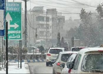 Rêjaya barîna baranê li deverên Rojavayê Kurdistanê.