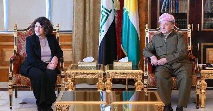 SEROK MESÛD BARZANÎ PÊŞWAZIYA CÎGIRÊ SEROKÊ PARLAMENTOYA EYALETA NORDRAYIN VESTFALIN A ALMANYAYÊ KIR.