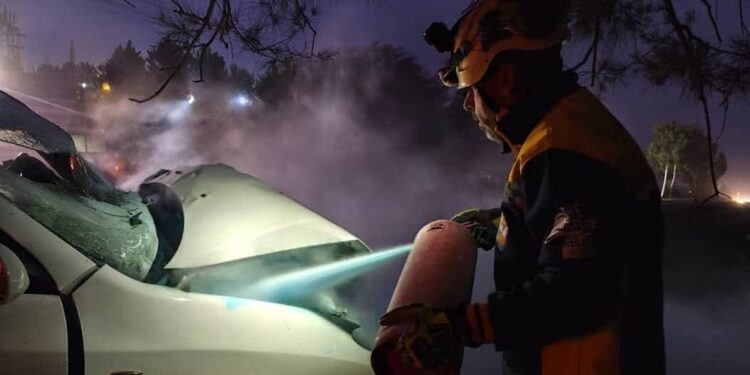 Li Himsê ji ber şewatekê 5 kesan jiyana xwe ji dest dan û 10 kesên din jî birîndarbûn.