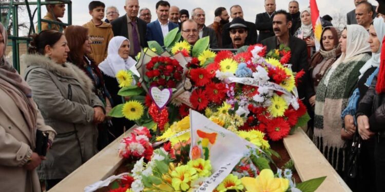 Qamişlo… 37emîn a koçbarkirina hunermend Mihemed Şêxo hate vejandin…