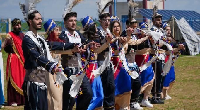 Cejna Ekîto , sersala nû ya Babilî tê pîrozkirin.
