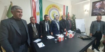 XWECIHIYA ROJAVA YA HESEKÊ YA BI SER ENKSÊ VE ENDAMÊN SERBIXWE JI BO BEŞDARBÛNA DI KONGIRÊ PÊNCEMÎN YA ENKSÊ DE HILBIJARTIN.