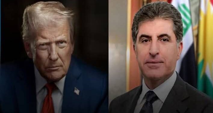 SEROK NÊÇÎRVAN BARZANÎ PEYAMEK JI DONALD TIRAMP WERGIRT.