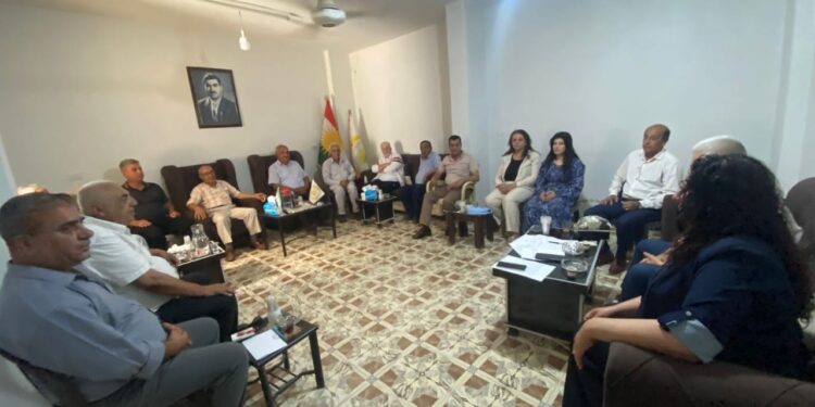 Dêrik.. Xwecihiya Dêrikê civînek li darxist.