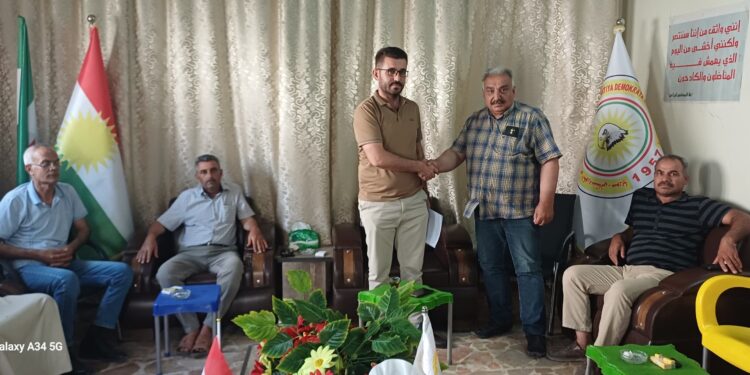 XWECIHIYA KOBANÊ CIVÎNA XWE YA ASAYÎ LI DAR XISTIN Û SEROK Û DU CÎGIRÊN WÎ HILBIJARTIN.