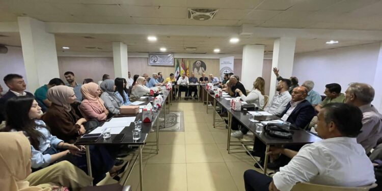 Komîteya Yasayî ya Encûmena Niştîmanî ya Kurd li Sûriya Civîna xwe ya Asayî li darxist.