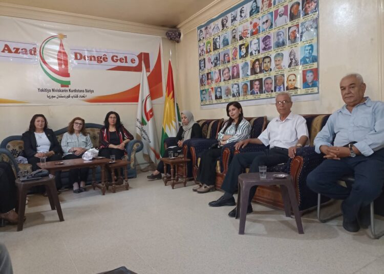 Qamişlo ..YJK_S, serdana ofîsa Yekîtiya Nivîskarên Kurdistana_Sûriya, kir.