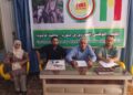ENCÛMENA XWECÎHÎ YA AMÛDÊ CIVÎNA XWE YA ASAYÎ LIDAR XIST Û TEKEZÎ LI SER YEKRÊZIYA KURDÎ KIR..