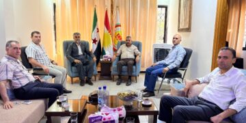 HEVDÎTINEK RAWÊJKARIYÊ DI NAVBERA XWECIHIYA ŞAMÊ Û DEZGEHA XÊRXWAZÎ YA BARZANÎ HAT LI DAR XISTIN.