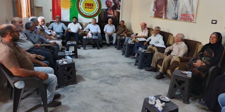 HERDU ENCÛMENÊN XWECIHÎ YA TIL TEMIR Û EBÛ RASÊN CIVÎNA XWE YA ASAYÎ LI DAR XISTIN.