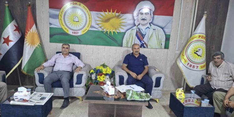 Xwecihiya Rojhilatî Qamişlo civînek li darxist.    