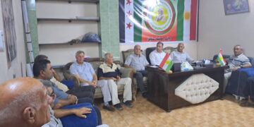 Xwecihiya Sinceqê civîna xwe ya asayî li darxist.