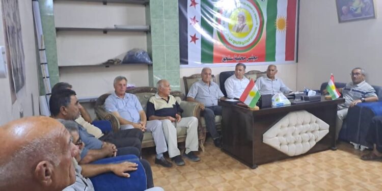 Xwecihiya Sinceqê civîna xwe ya asayî li darxist.