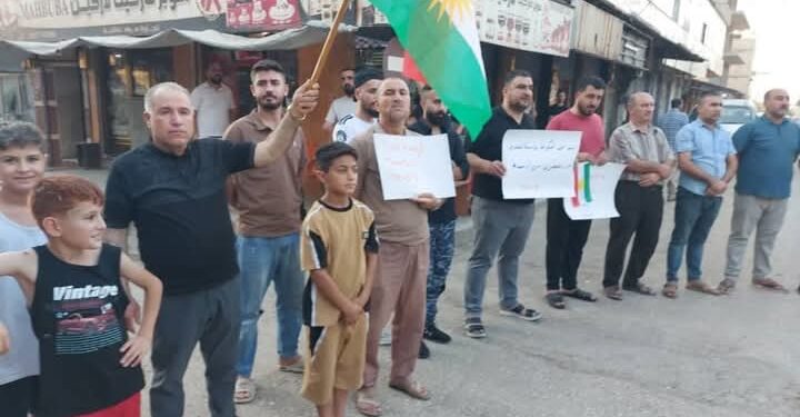 DIRBÊSIYÊ:XWEPÊŞANDANEKE AŞTIYANE JI REDKIRINA ÊRÎŞÊN LI SER XELKÊN SERÊ KANIYÊ HAT LI DAR XISTIN.