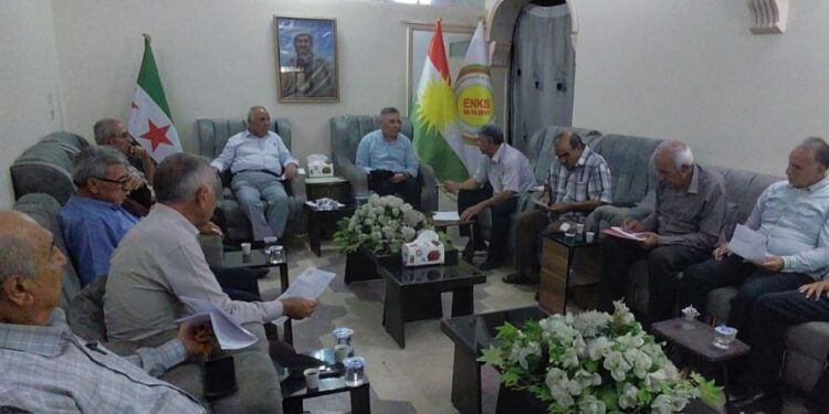 CIVÎNA ASAYÎ YA GERÎNGEHA ROJAVA YA ENCÛMENÊN XWECIHÎ YÊN BI SER ENKSÊ VE HAT LIDARXISTIN..
