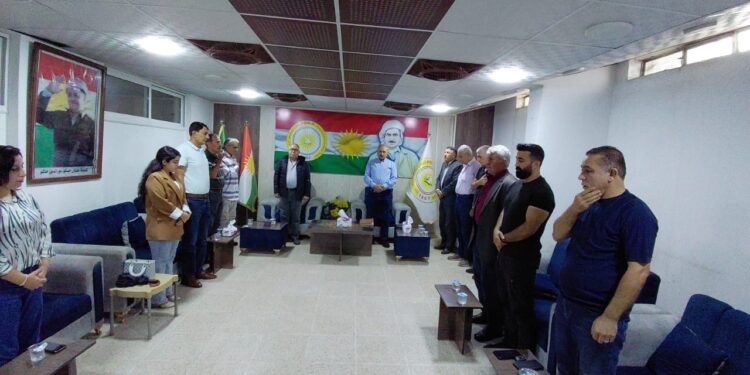 Xwecihiya Rojhilatî Qamişlo civînek li darxist.